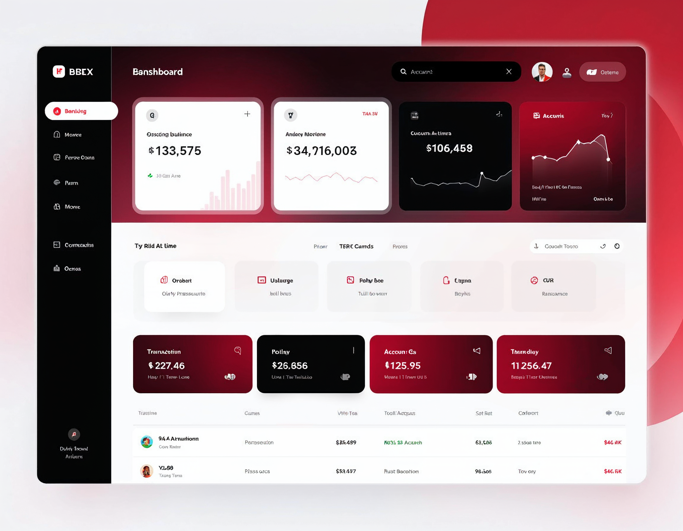 Account Management Dashboard